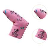 Maxbell Golf Putter Headcover Guard Premium Training Equipment Portable Putter Cover Pink