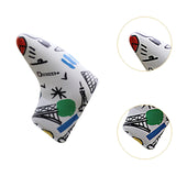 Maxbell Golf Putter Headcover Guard Premium Training Equipment Portable Putter Cover White