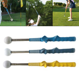 Maxbell Golf Swing Trainer Professional 40-67.5cm Improve Swing Skills for Beginners sky blue