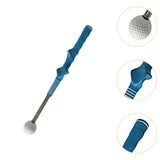 Maxbell Golf Swing Trainer Professional 40-67.5cm Improve Swing Skills for Beginners sky blue