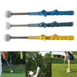 Maxbell Golf Swing Trainer Professional 40-67.5cm Improve Swing Skills for Beginners sky blue