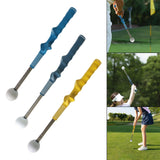 Maxbell Golf Swing Trainer Professional 40-67.5cm Improve Swing Skills for Beginners sky blue