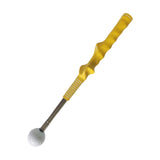 Maxbell Golf Swing Trainer Professional 40-67.5cm Improve Swing Skills for Beginners yellow