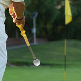 Maxbell Golf Swing Trainer Professional 40-67.5cm Improve Swing Skills for Beginners yellow