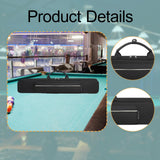 Maxbell Pool Cue Case Soft with External Pockets 1/2 Nine Ball Cue Big Head Cue Case