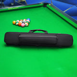 Maxbell Pool Cue Case Soft with External Pockets 1/2 Nine Ball Cue Big Head Cue Case
