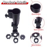 Maxbell Golf Push Cart Umbrella Holder Portable Support Easy Installation Clamp Base