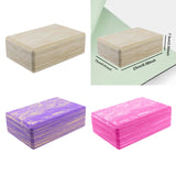 Maxbell Yoga Block Gym Accessories Pilates Block Pillow for Toning Stability Fitness Beige