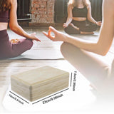 Maxbell Yoga Block Gym Accessories Pilates Block Pillow for Toning Stability Fitness Beige