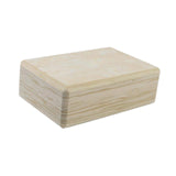 Maxbell Yoga Block Gym Accessories Pilates Block Pillow for Toning Stability Fitness Beige