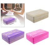 Maxbell Yoga Block Gym Accessories Pilates Block Pillow for Toning Stability Fitness Beige