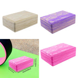 Maxbell Yoga Block Gym Accessories Pilates Block Pillow for Toning Stability Fitness Beige