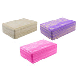 Maxbell Yoga Block Gym Accessories Pilates Block Pillow for Toning Stability Fitness Beige