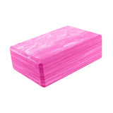 Maxbell Yoga Block Gym Accessories Pilates Block Pillow for Toning Stability Fitness Pink