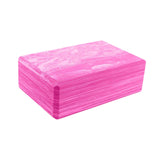 Maxbell Yoga Block Gym Accessories Pilates Block Pillow for Toning Stability Fitness Pink