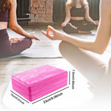 Maxbell Yoga Block Gym Accessories Pilates Block Pillow for Toning Stability Fitness Pink