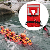 Maxbell Marine Life Jacket Lightweight Life Vest for Beach Gear Buoyancy Watersports Adults Straight