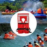 Maxbell Marine Life Jacket Lightweight Life Vest for Beach Gear Buoyancy Watersports Adults Straight