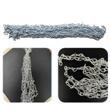 Maxbell Basketball Hoop Net Braided Chain Professional Easy Installation Replacement