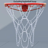 Maxbell Basketball Hoop Net Braided Chain Professional Easy Installation Replacement