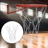 Maxbell Basketball Hoop Net Braided Chain Professional Easy Installation Replacement