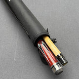 Maxbell Pool Cue Case 2 Holes Pouch Supplies Organizing Travel Billiard Pool Cue Bag