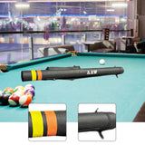 Maxbell Pool Cue Case 2 Holes Pouch Supplies Organizing Travel Billiard Pool Cue Bag