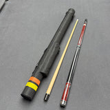 Maxbell Pool Cue Case 2 Holes Pouch Supplies Organizing Travel Billiard Pool Cue Bag