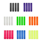 Maxbell 4Pcs Bike Handlebar Grips Anti Slip for Road Bikes Kids Folding Bicycles Black