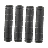 Maxbell 4Pcs Bike Handlebar Grips Anti Slip for Road Bikes Kids Folding Bicycles Black