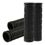 Maxbell 4Pcs Bike Handlebar Grips Anti Slip for Road Bikes Kids Folding Bicycles Black