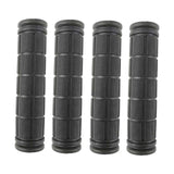 Maxbell 4Pcs Bike Handlebar Grips Anti Slip for Road Bikes Kids Folding Bicycles Black