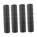 Maxbell 4Pcs Bike Handlebar Grips Anti Slip for Road Bikes Kids Folding Bicycles Black