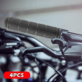 Maxbell 4Pcs Bike Handlebar Grips Anti Slip for Road Bikes Kids Folding Bicycles Black