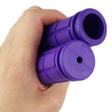 Maxbell 4Pcs Bike Handlebar Grips Anti Slip for Road Bikes Kids Folding Bicycles Purple