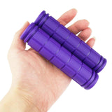 Maxbell 4Pcs Bike Handlebar Grips Anti Slip for Road Bikes Kids Folding Bicycles Purple