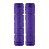 Maxbell 4Pcs Bike Handlebar Grips Anti Slip for Road Bikes Kids Folding Bicycles Purple