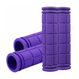 Maxbell 4Pcs Bike Handlebar Grips Anti Slip for Road Bikes Kids Folding Bicycles Purple