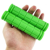 Maxbell 4Pcs Bike Handlebar Grips Anti Slip for Road Bikes Kids Folding Bicycles Green