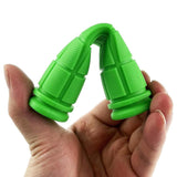 Maxbell 4Pcs Bike Handlebar Grips Anti Slip for Road Bikes Kids Folding Bicycles Green