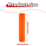 Maxbell 4Pcs Bike Handlebar Grips Anti Slip for Road Bikes Kids Folding Bicycles Orange