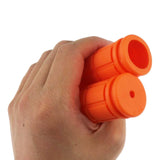 Maxbell 4Pcs Bike Handlebar Grips Anti Slip for Road Bikes Kids Folding Bicycles Orange