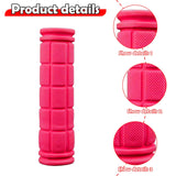 Maxbell 4Pcs Bike Handlebar Grips Anti Slip for Road Bikes Kids Folding Bicycles Pink