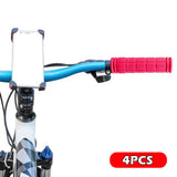 Maxbell 4Pcs Bike Handlebar Grips Anti Slip for Road Bikes Kids Folding Bicycles Pink
