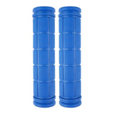 Maxbell 4Pcs Bike Handlebar Grips Anti Slip for Road Bikes Kids Folding Bicycles Blue