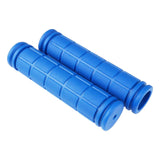 Maxbell 4Pcs Bike Handlebar Grips Anti Slip for Road Bikes Kids Folding Bicycles Blue