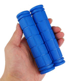 Maxbell 4Pcs Bike Handlebar Grips Anti Slip for Road Bikes Kids Folding Bicycles Blue
