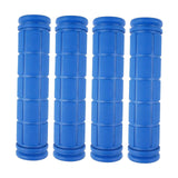 Maxbell 4Pcs Bike Handlebar Grips Anti Slip for Road Bikes Kids Folding Bicycles Blue