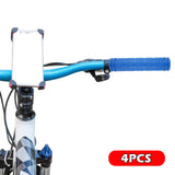 Maxbell 4Pcs Bike Handlebar Grips Anti Slip for Road Bikes Kids Folding Bicycles Blue