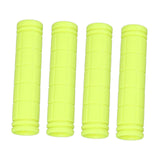 Maxbell 4Pcs Bike Handlebar Grips Anti Slip for Road Bikes Kids Folding Bicycles Yellow